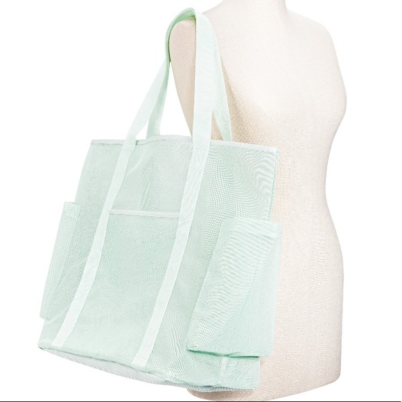 Mossimo Supply Co. Handbags - Mossimo Supply Co. Soft Mesh Tote in Aqua